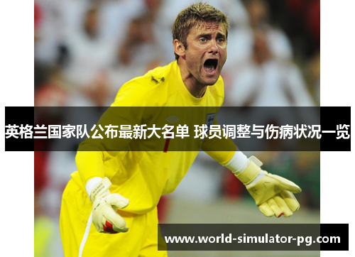 英格兰国家队公布最新大名单 球员调整与伤病状况一览 英格兰国家队公布最新大名单 球员调整与伤病状况一览